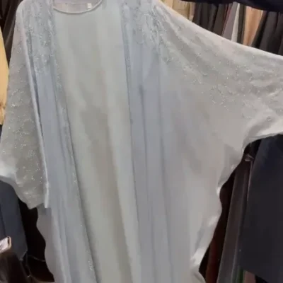 Mini Diamond Ring Shrug Abaya