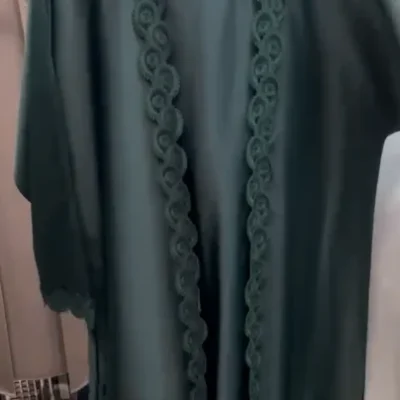Sober Lace Shrug Abaya