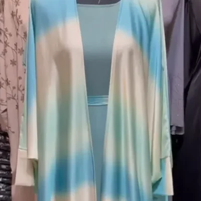 Ombre Shaded Shrug Abaya
