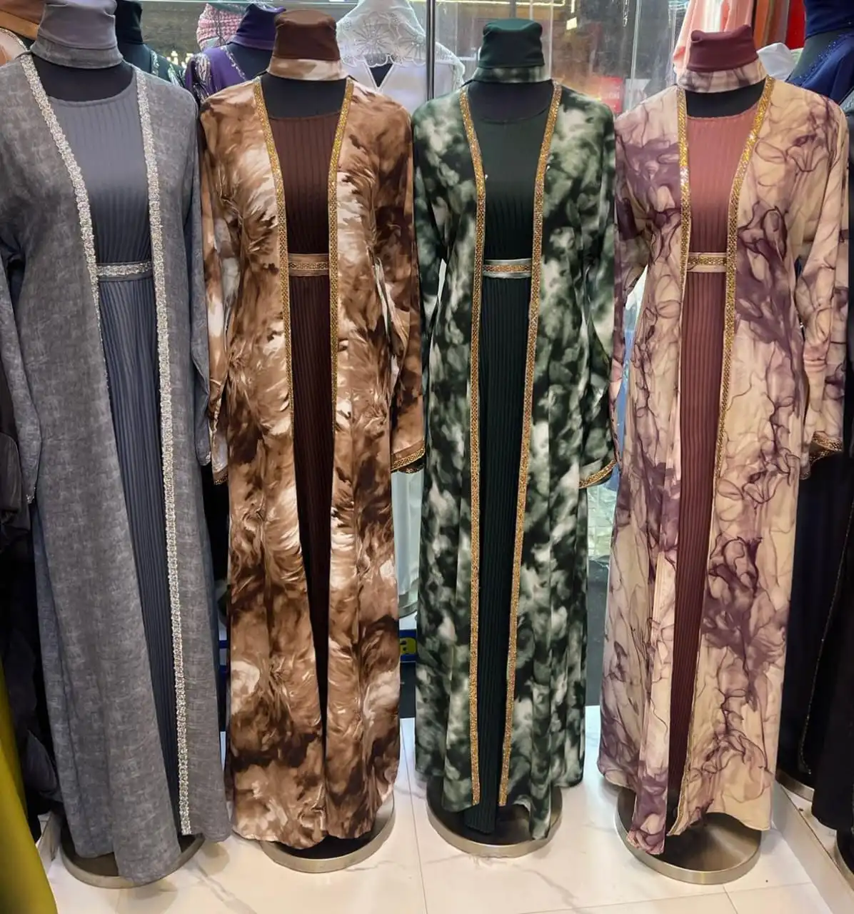 Printed Shrug Abaya Designs