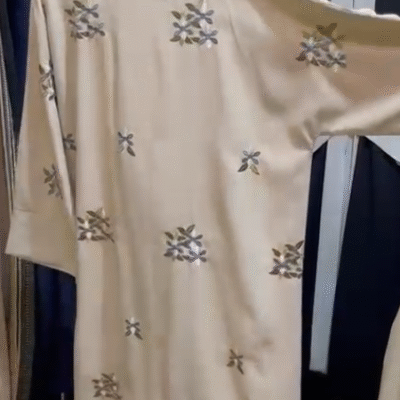 Sober Embroidery Abaya