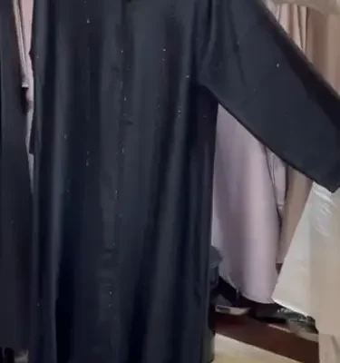 Full Diamond Line Abaya