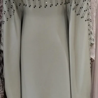 Upper Diamond Designer Kaftan Abaya
