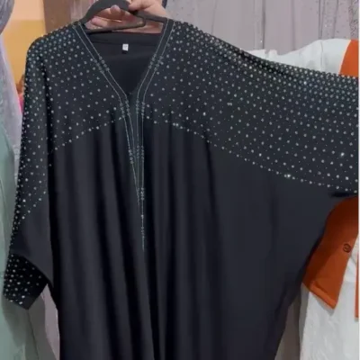 Upper Ring Diamond Kaftan Abaya