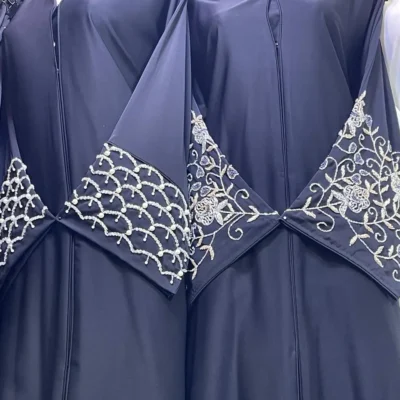 Hand Beaded Abaya Designs