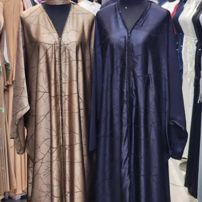 Royal Printed Kaftan Abaya