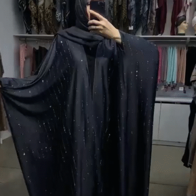 Diamond Bisht Cape Abaya