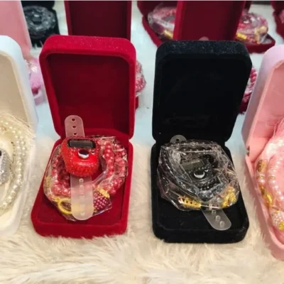 Digital Tasbeeh Counter with Beaded Tasbeeh + Box