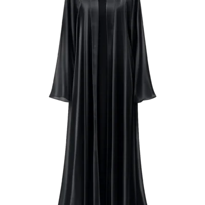 Transparent Organza Shrug Abaya