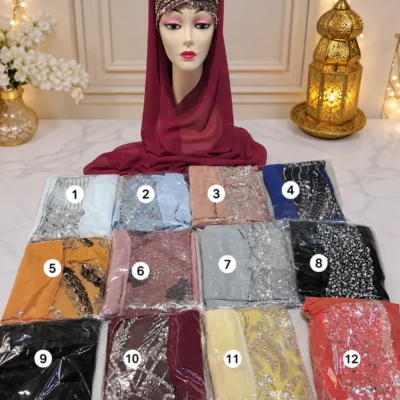 Arabic Sparkling Hijab