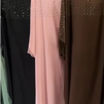 Classy Upper Work Kaftan Abaya
