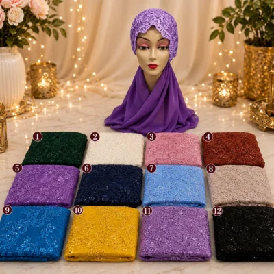 Elegant Lace Hijab