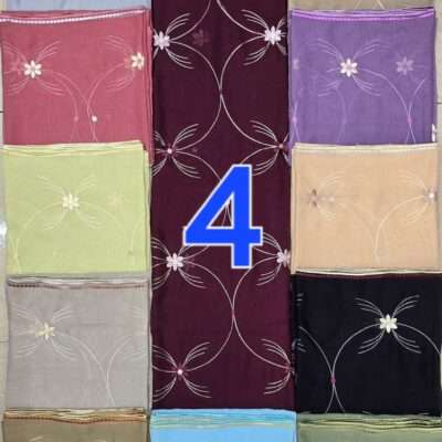 Flower Embroidered Dupatta
