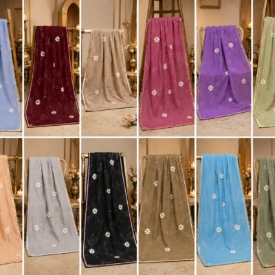 Flower Embroidered Dupatta