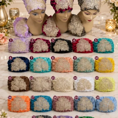 Luxury Lace Turban