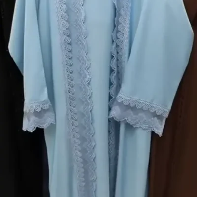 Nett lace Designer Shrug Abaya