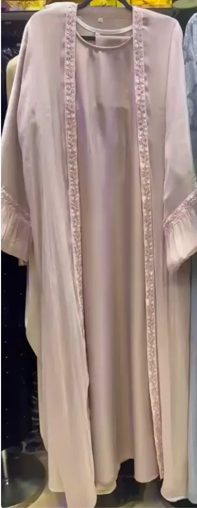 Organza Designer Shrug Abayas - Image 2
