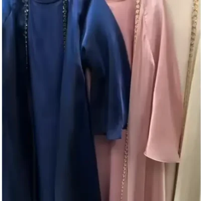 Organza Frok Lace  Shrug Abaya