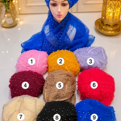 Pearl Studded Hijab