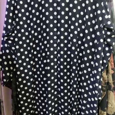 Polka Dots Sober Abaya