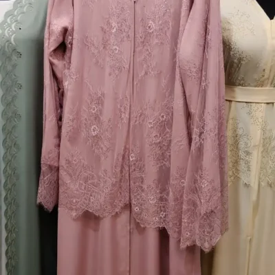 Nett Lace Cape Abaya